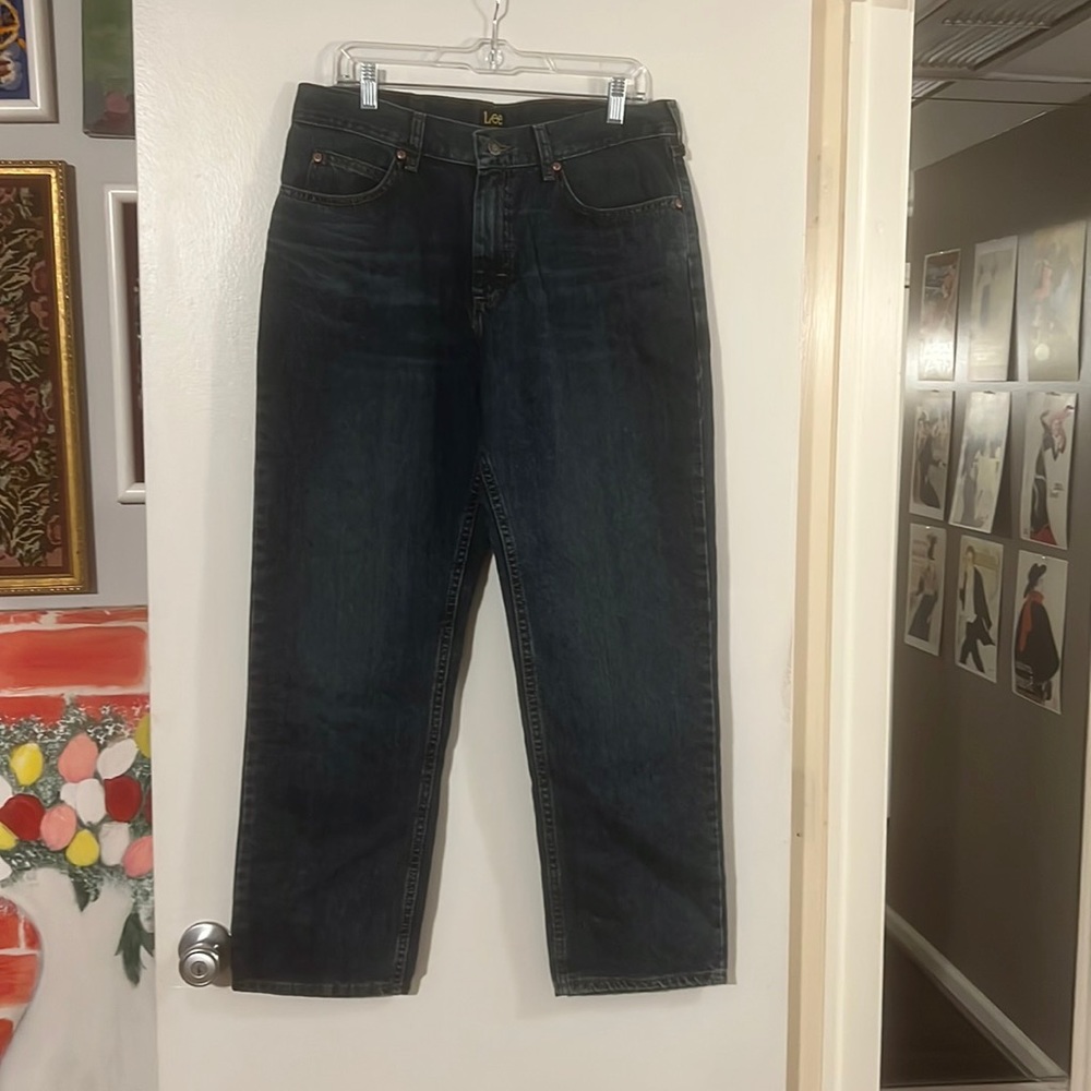 Lee blue relaxed fit men’s jeans